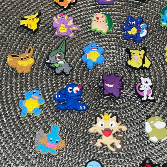 26pcs Pokemon Croc Charms, Jibbitz. - Picture 3 of 5